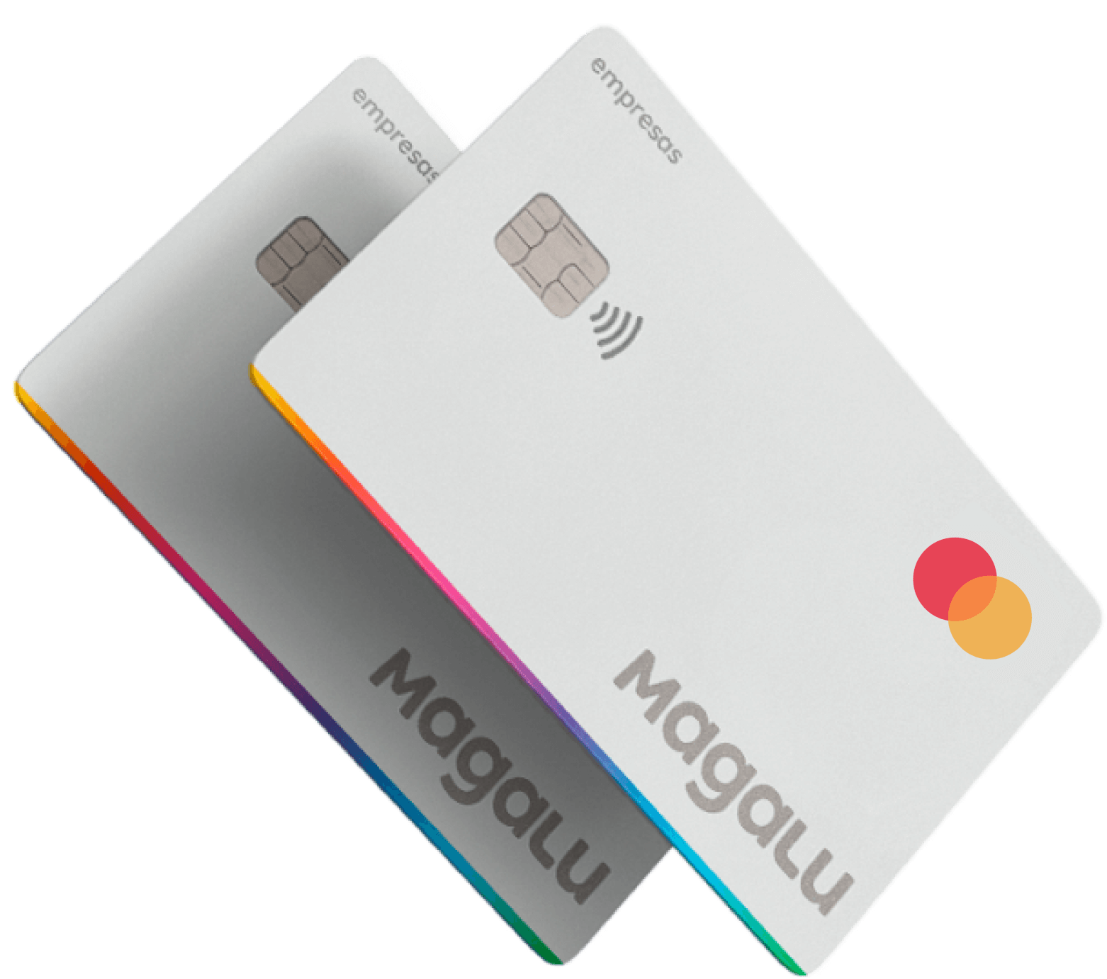 dois cartões pj com bandeira mastercard